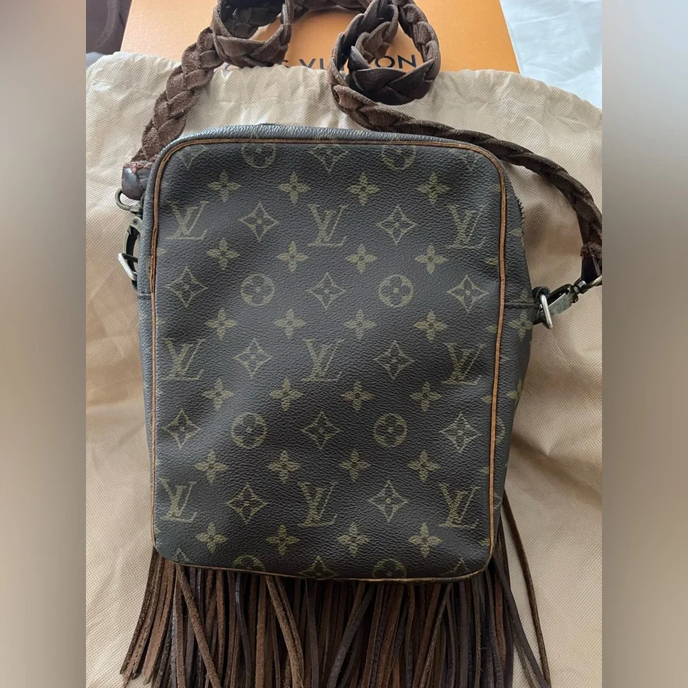 Louis Vuitton Monogram Marceau Fringe Crossbody - Vintage Boho Bags - Picture 2 of 15